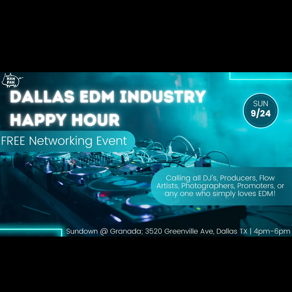 Dallas EDM Community Networking Happy Hour HAM Promotions
