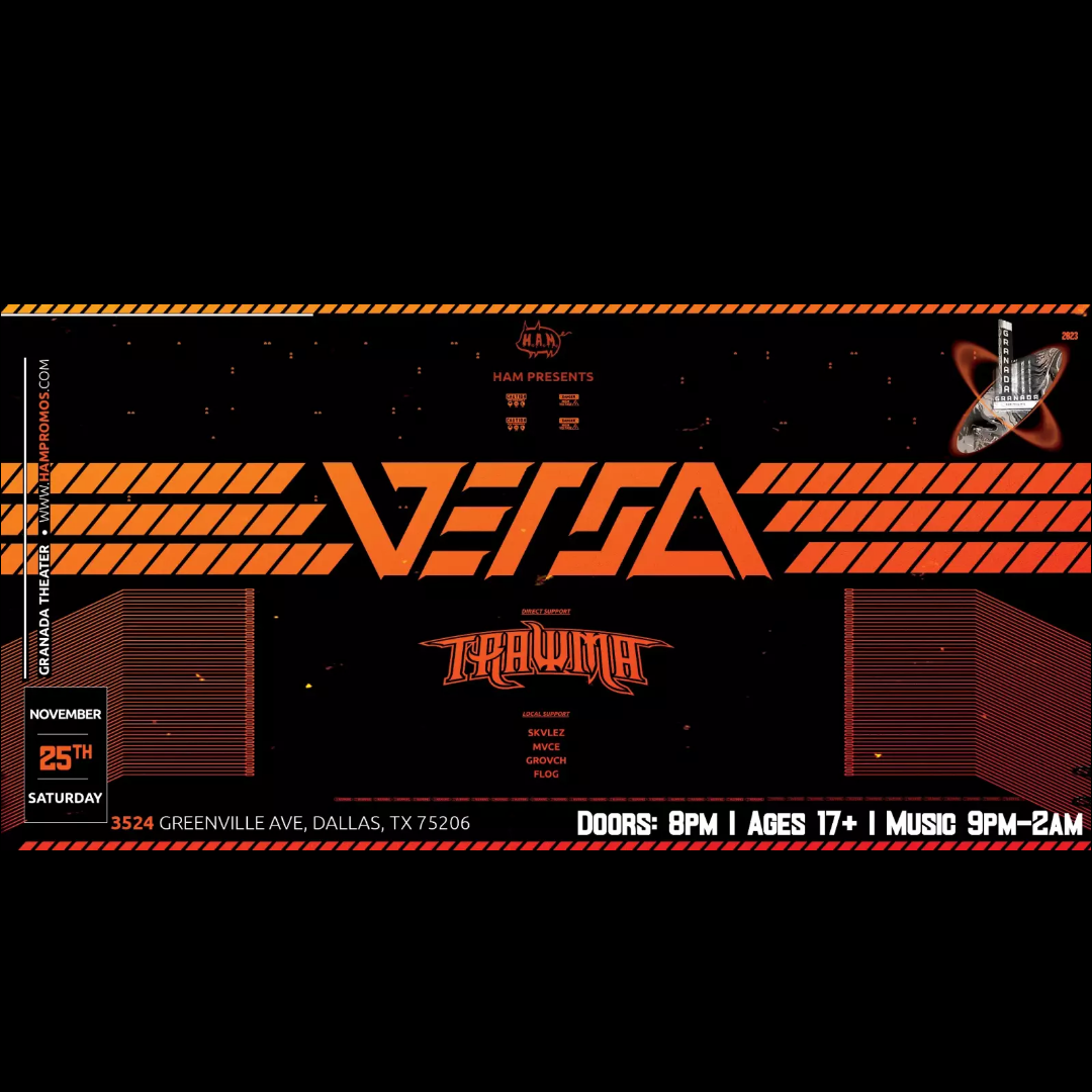 VERSA takes over Dallas Saturday November 25th, 2023 @ Granada Theater