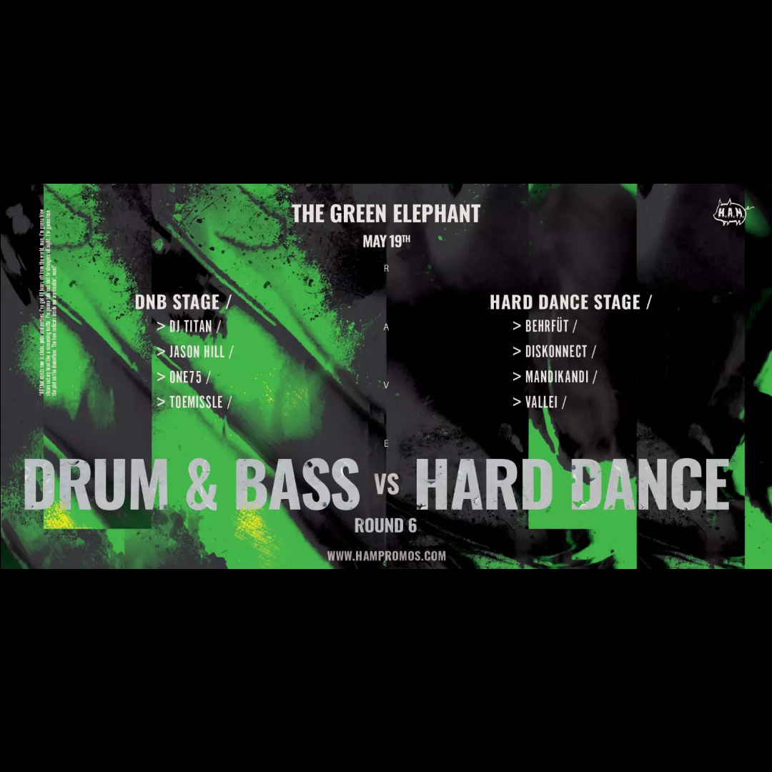 Drum and Bass VS Hard Dance May 19th, 2023