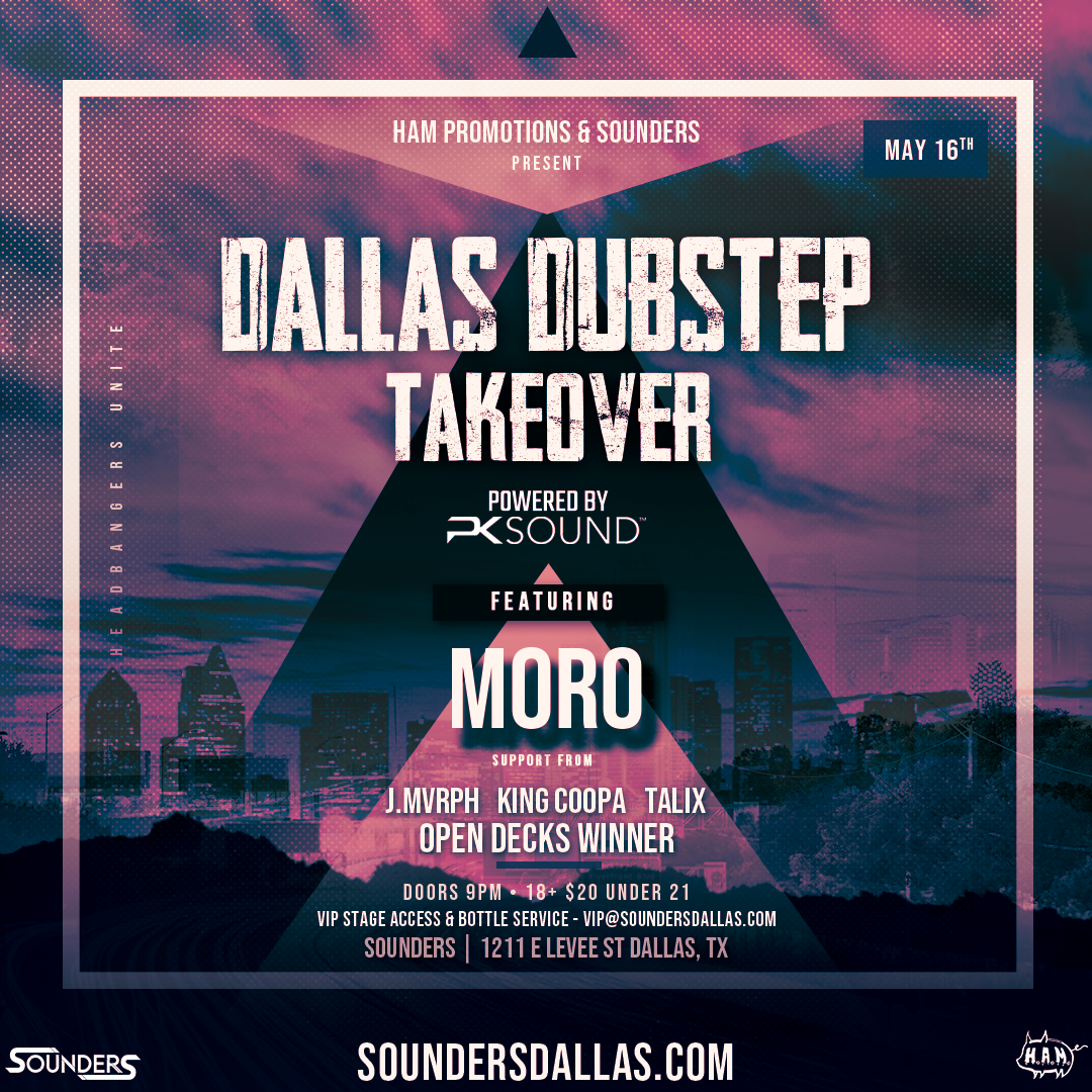 Dubstep Takeover at Sounders Dallas Saturday May 16th, 2026