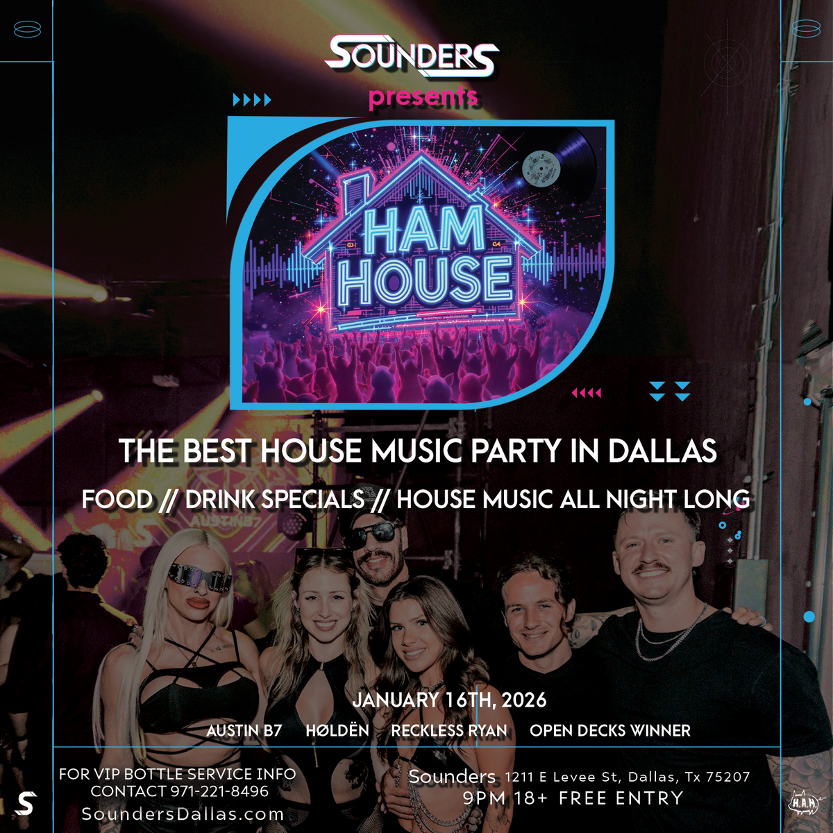 HAM House @ Sounders Dallas January 16th, 2026 – HAM Promotions