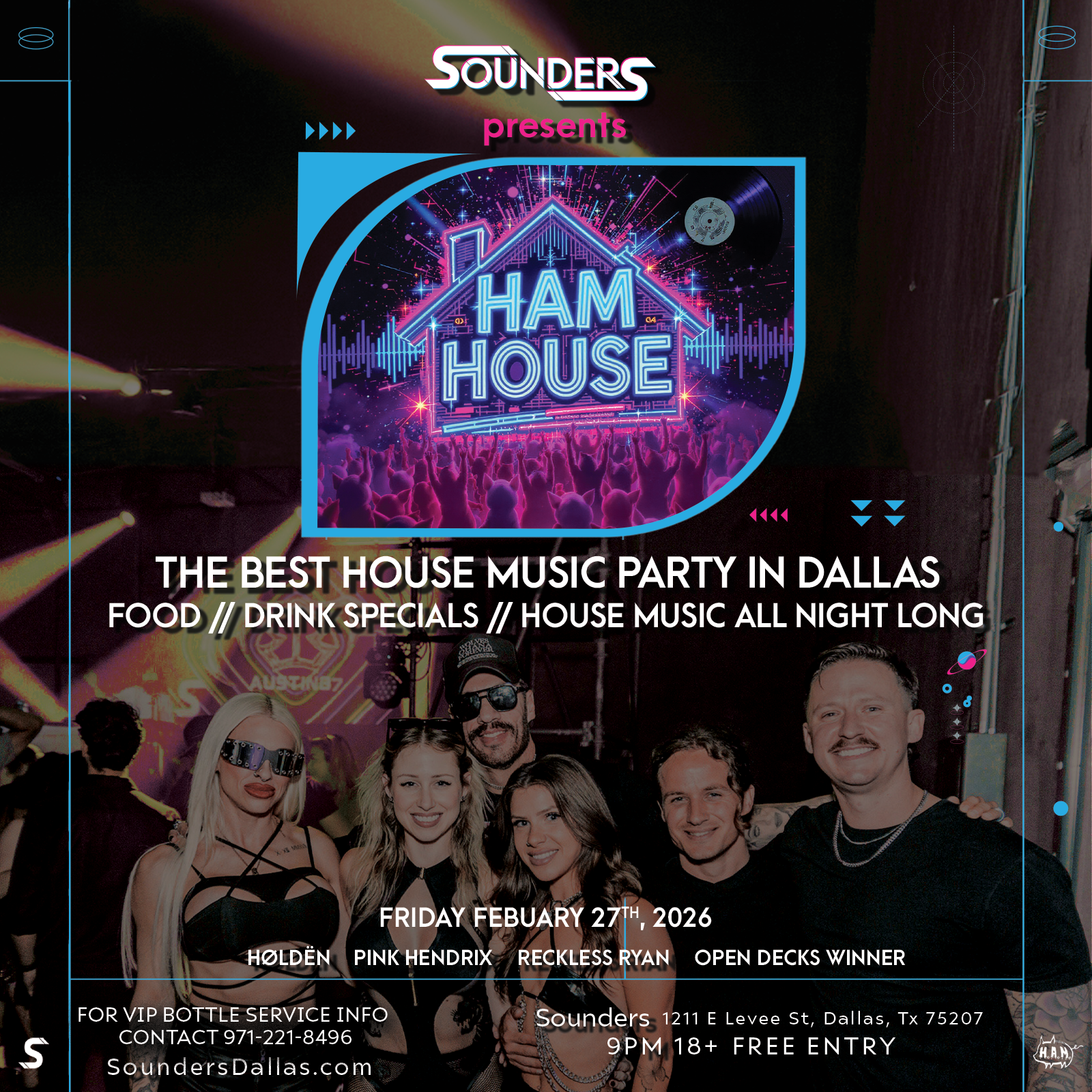 HAM House @ Sounders Dallas February 27th, 2026