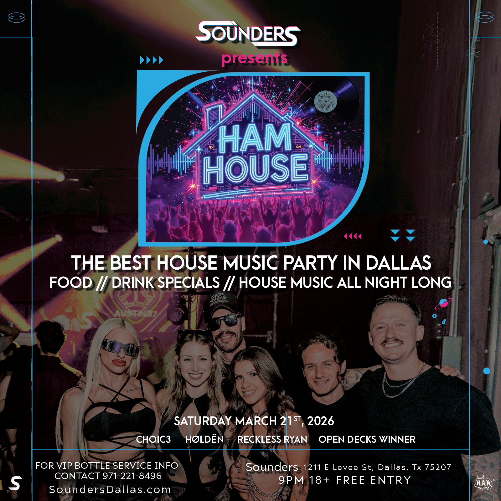 HAM House @ Sounders Dallas March 21st, 2026