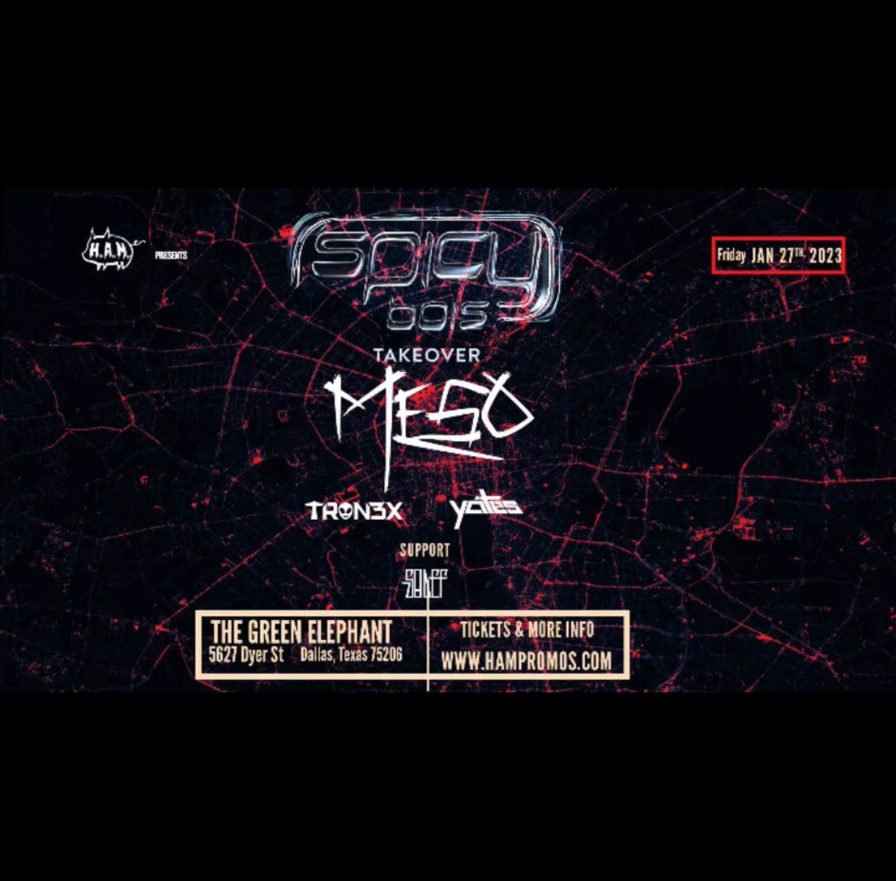 Spicy Bois Takeover Featuring Meso January 27th, 2023