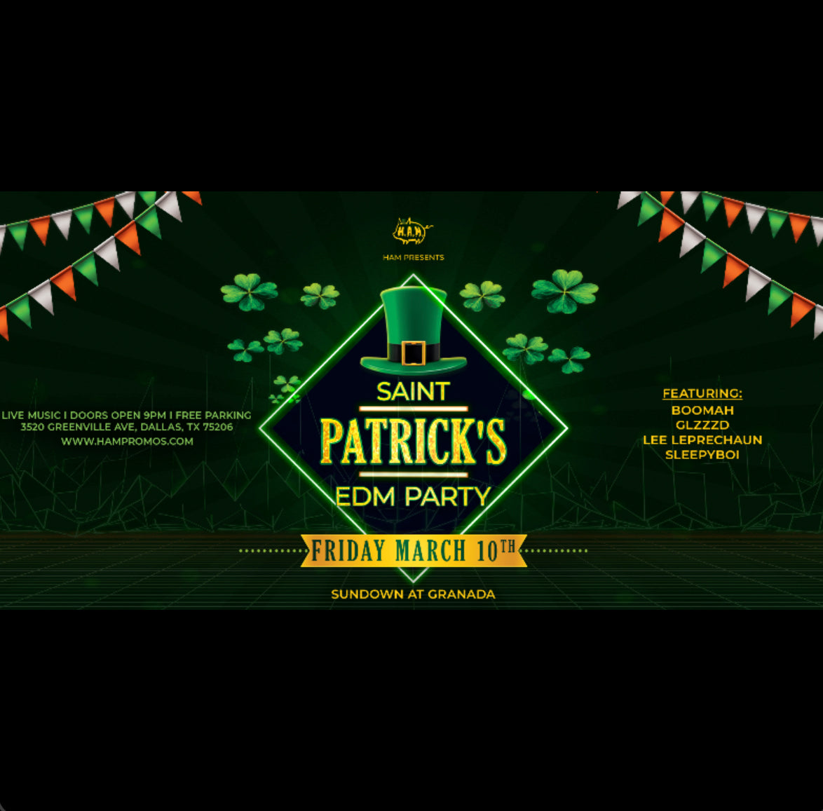 St. Patty's Lower Greenville Friday March 10th, 2023
