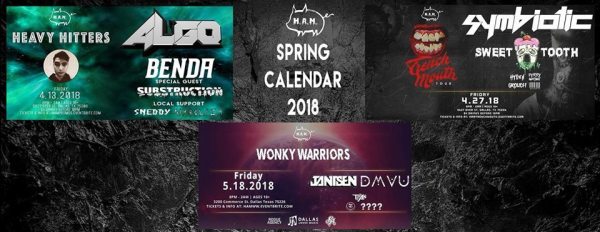 HAM Spring Calendar 2018
