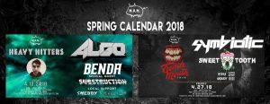 2018 Spring Calendar (April Shows)