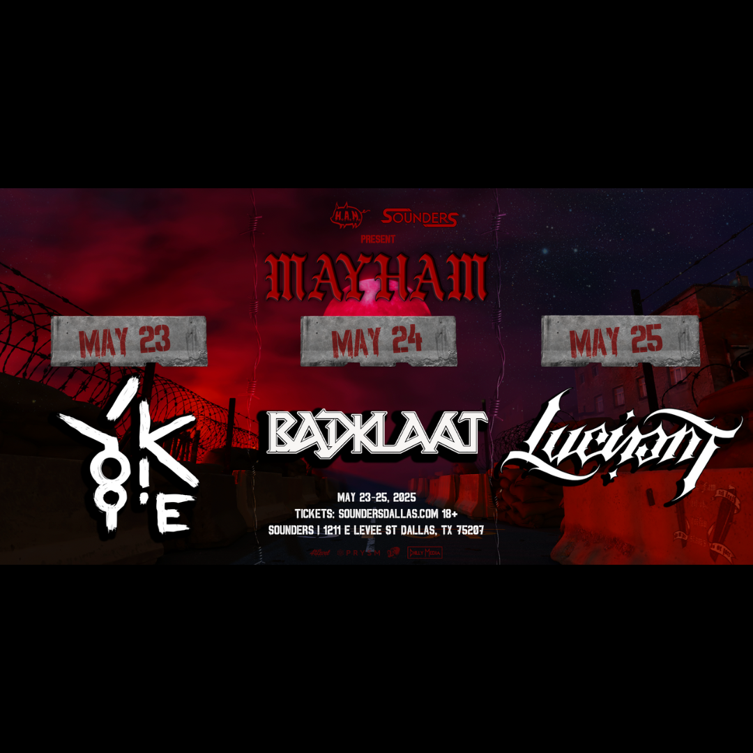 MAYHAM 2025: YOOKiE, Badklaat, and Luci in Dallas, TX