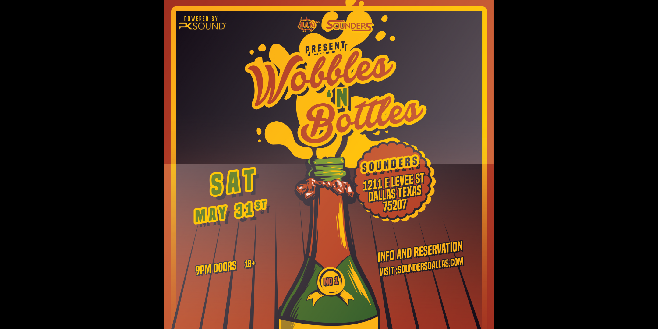 Wobbles & Bottles 5/31 - Dallas, TX