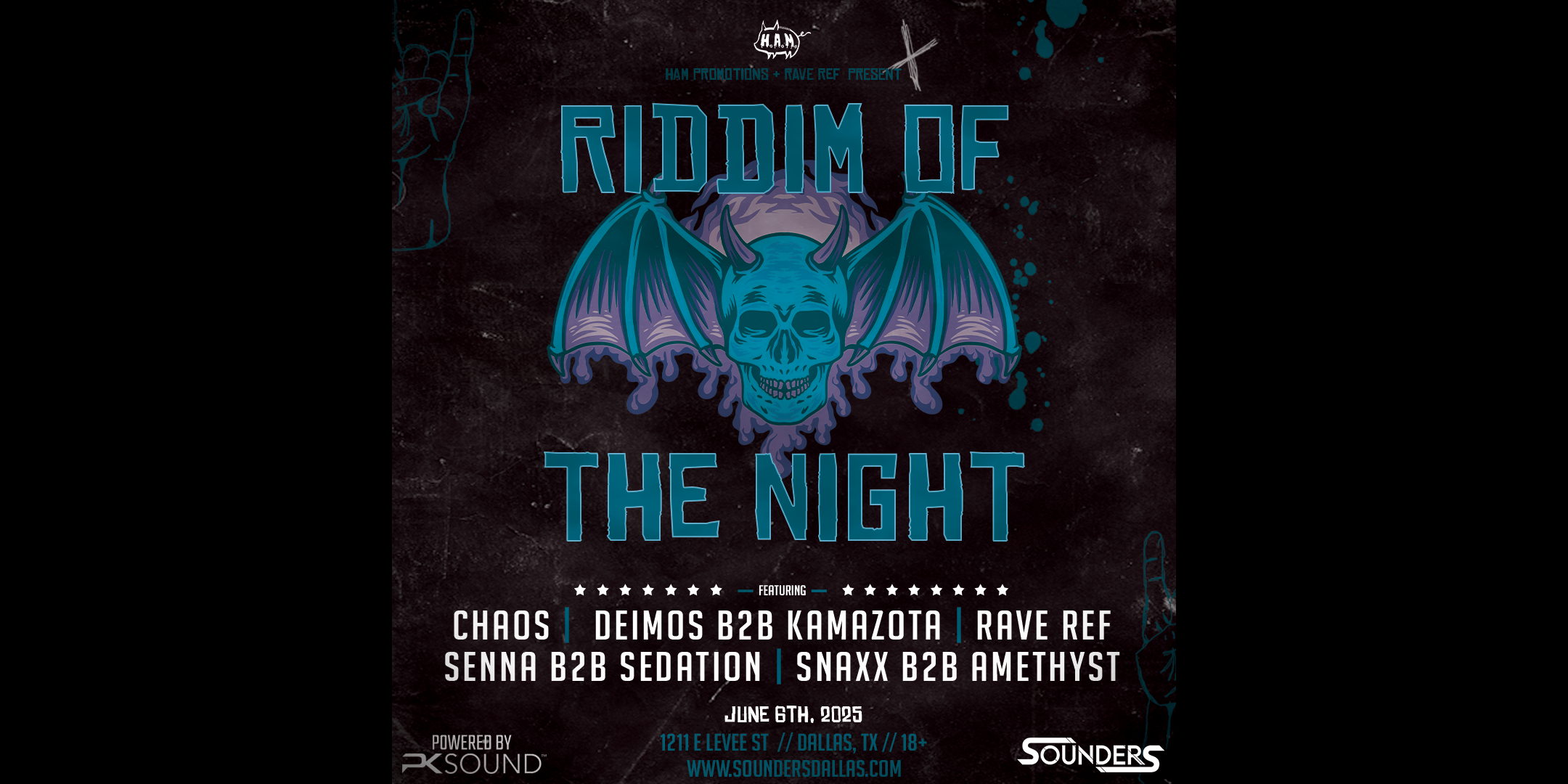 Riddim of the Night @ Sounders Dallas Friday June 6th, 2025