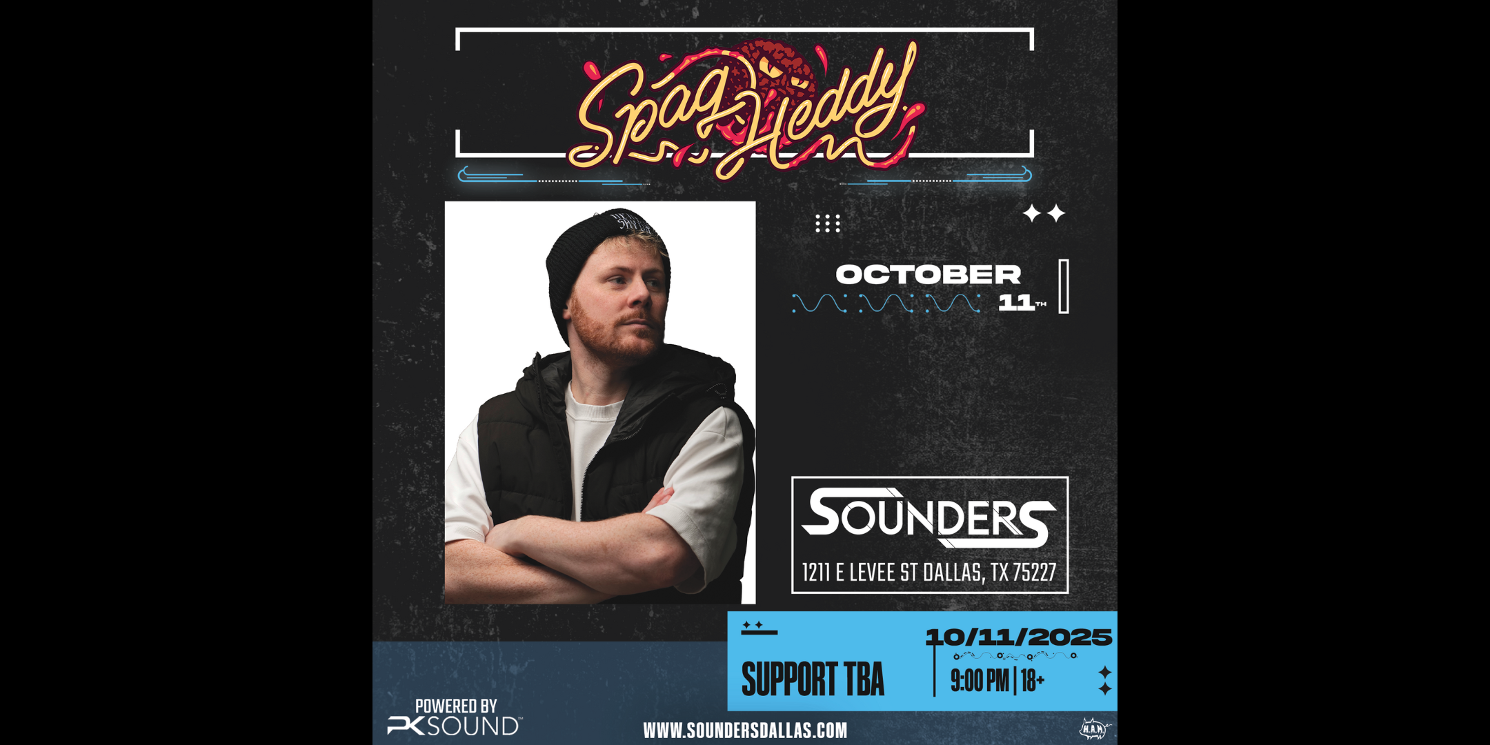 Spag Heddy October 11th, 2025 @ Sounders Dallas