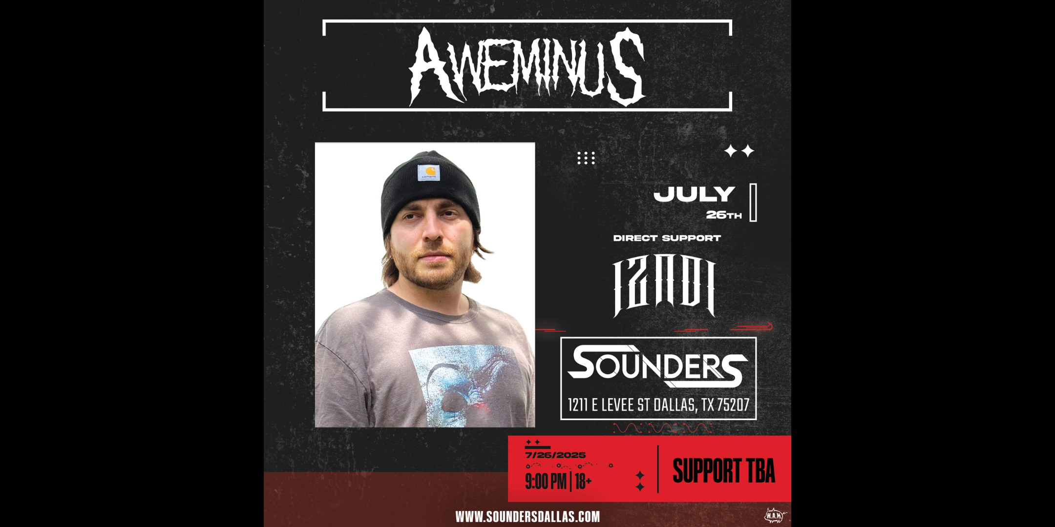 Aweminus + Izadi July 26th, 2025 @ Sounders Dallas