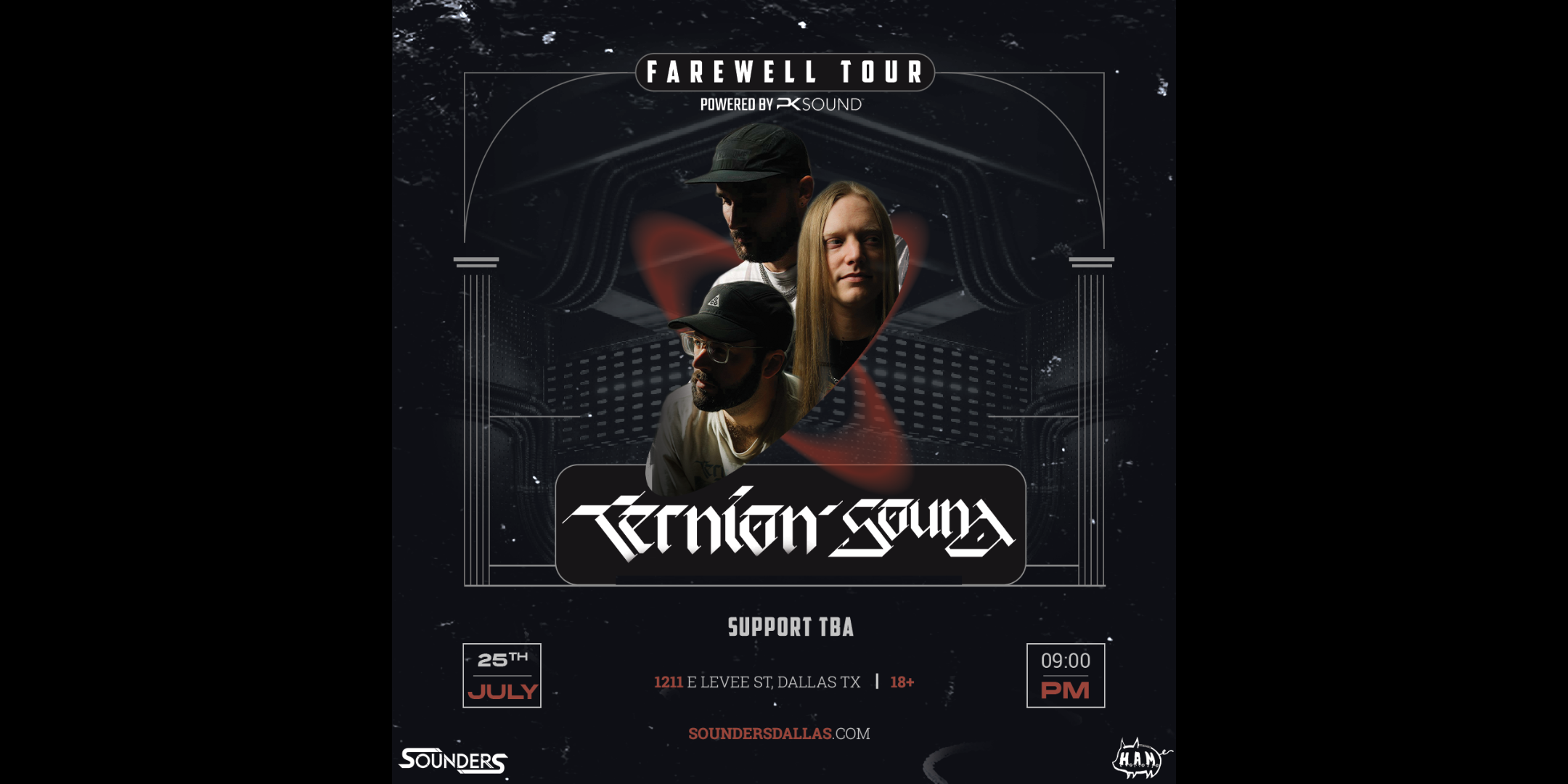 Ternion Sound Farewell Tour July 25th, 2025 @ Sounders Dallas