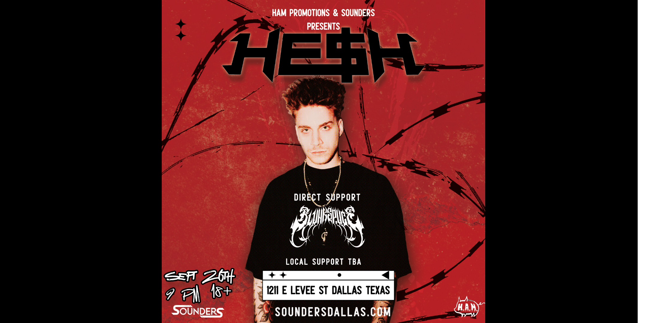 HE$H + BLVNKSPVCE @ Sounders Dallas Friday September 26th, 2025
