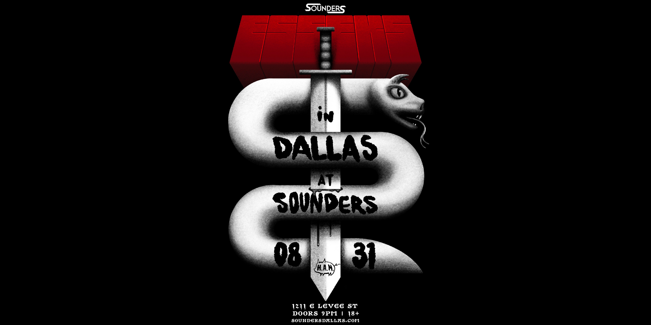 Esseks at Sounders in Dallas Sunday August 31st, 2025