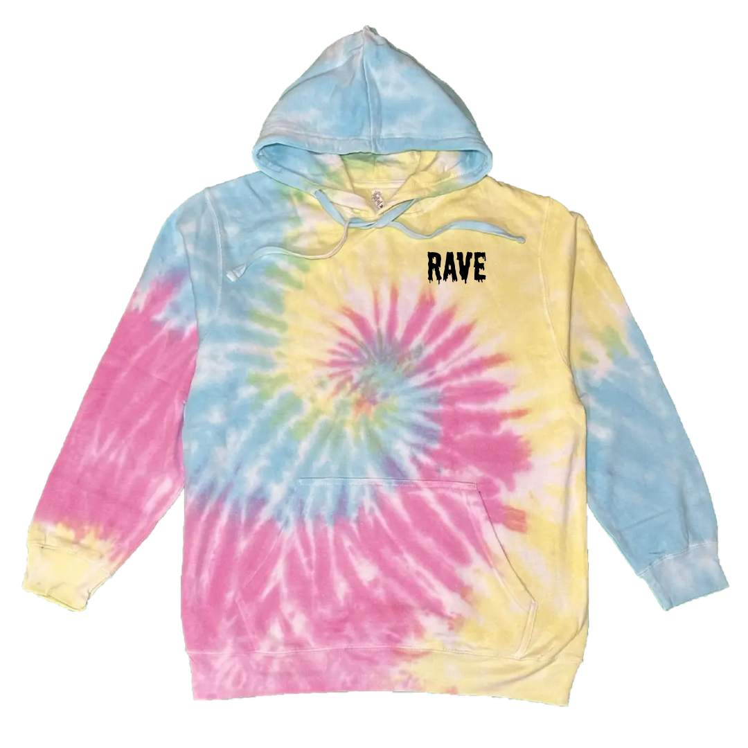 Rave - Premium Tie Dye Hoodie