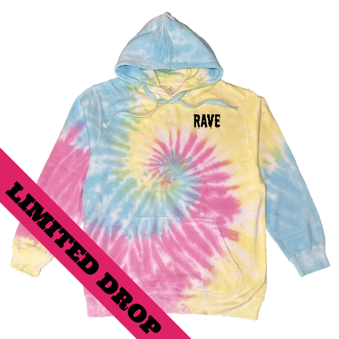 Rave - Premium Tie Dye Hoodie