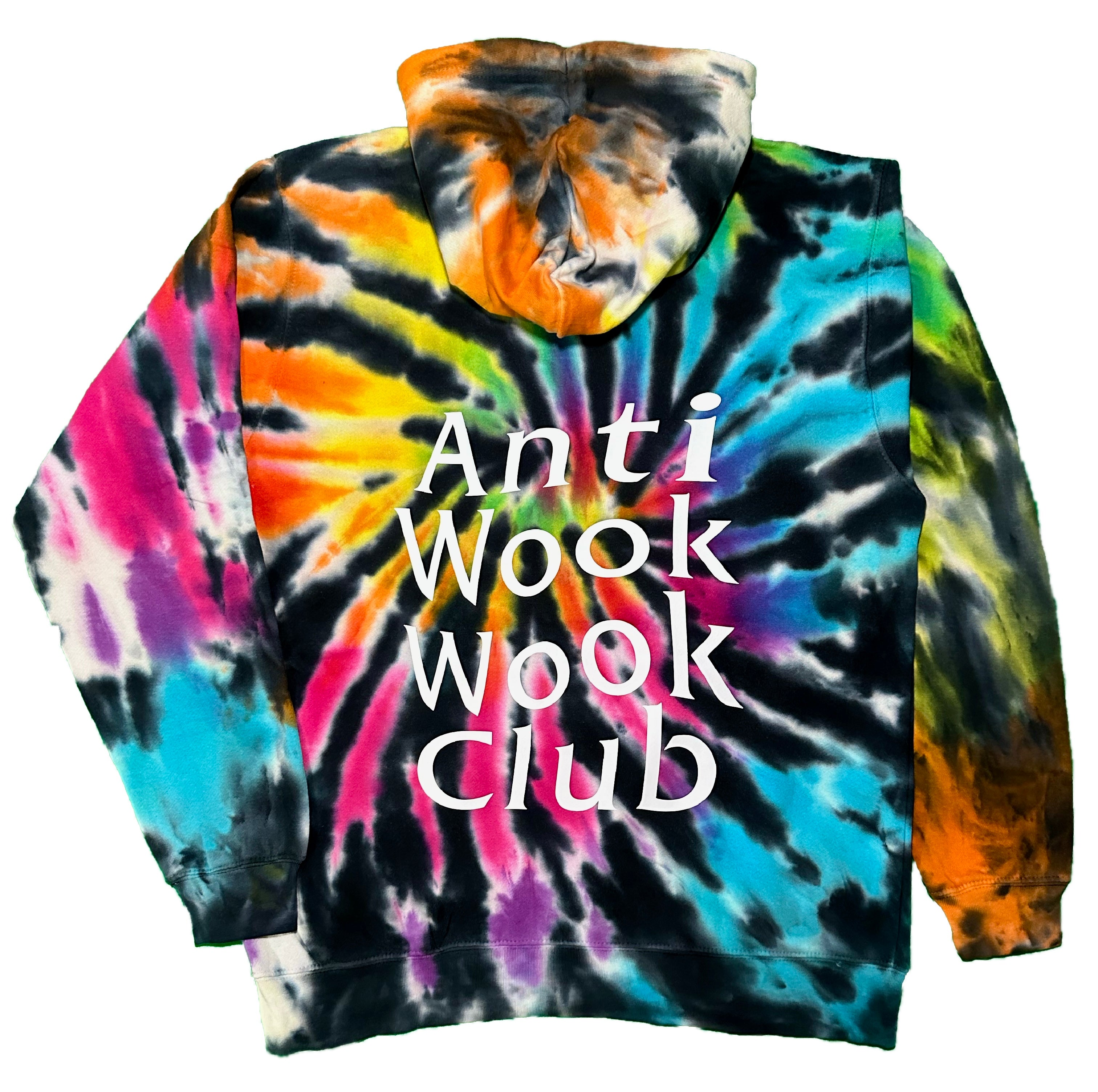 *LIMITED EDITION* Anti Wook Wook Club Tie Dye Hoodies