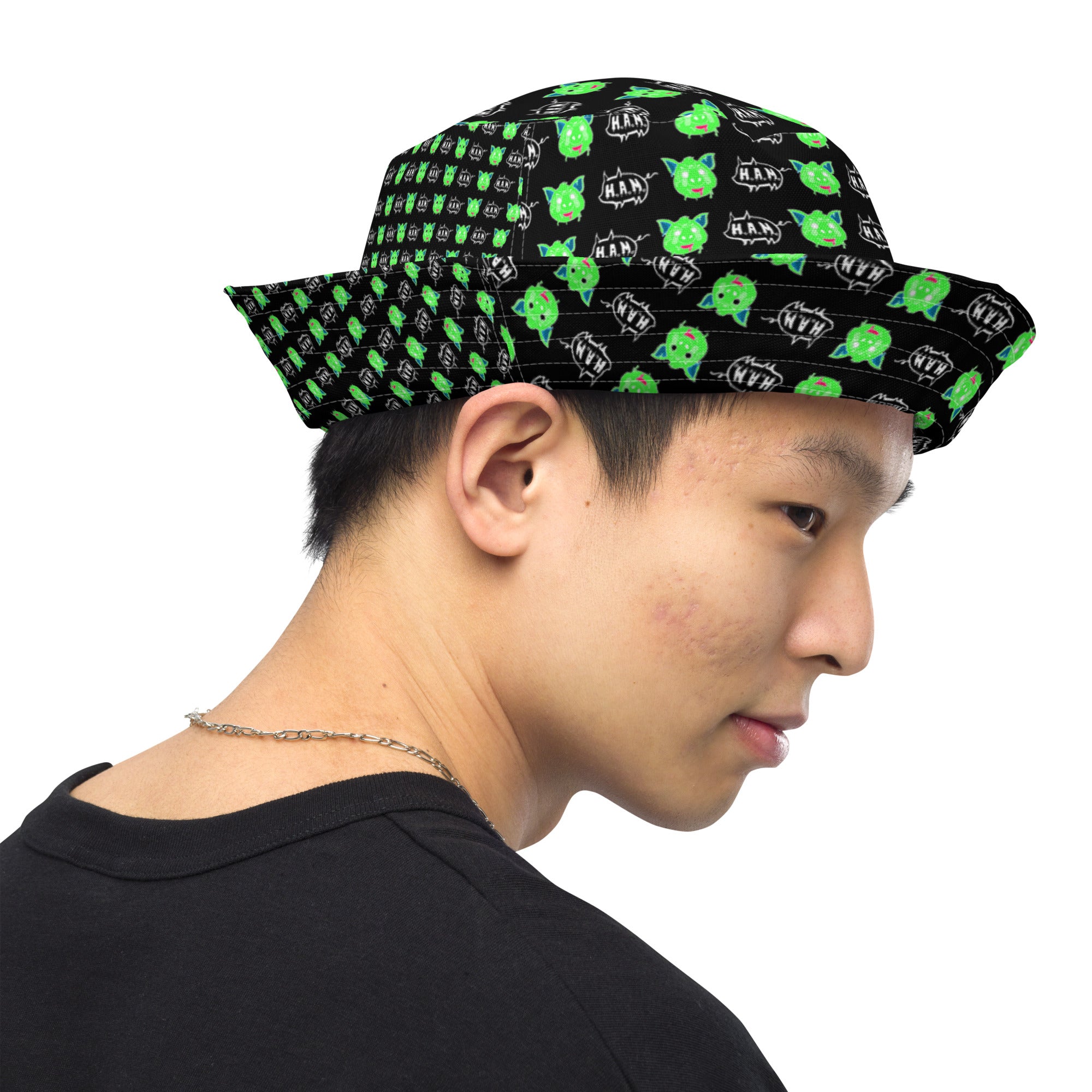 Reversible Ham Bucket Hat